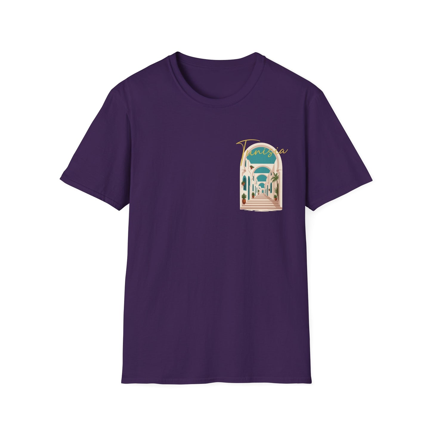 Tunisia Travel Vibes Unisex T-Shirt, Softstyle Tee for Adventurers, Perfect Gift for Travelers & Vacationers