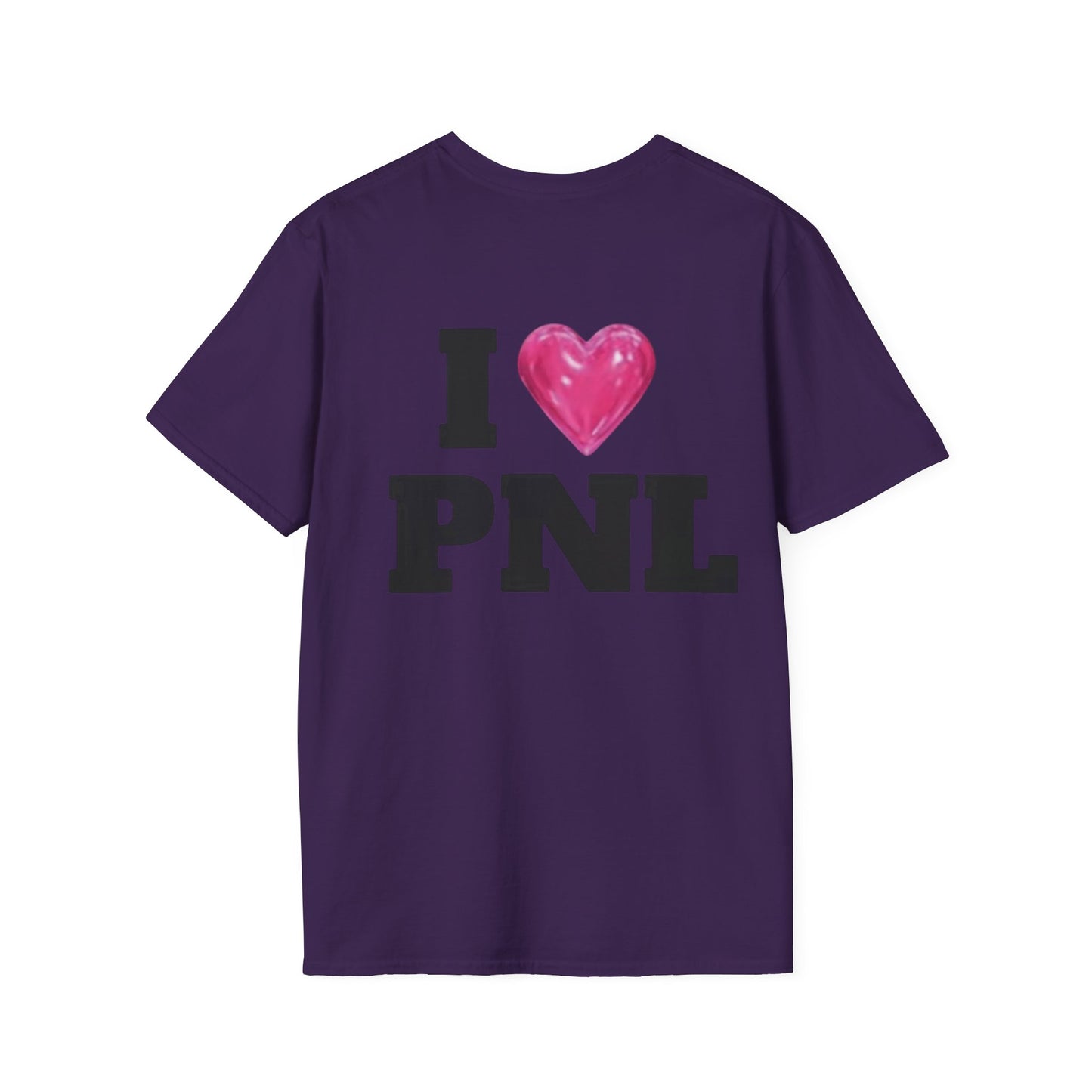 Unisex Softstyle T-Shirt with 'I PNL' Design, Casual Wear for Music Lovers, Trendy Gift for Friends, Streetwear, Everyday Comfort