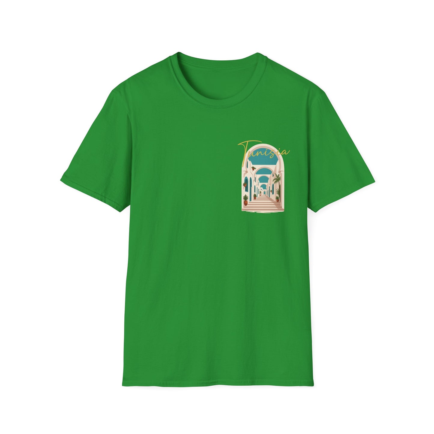 Tunisia Travel Vibes Unisex T-Shirt, Softstyle Tee for Adventurers, Perfect Gift for Travelers & Vacationers