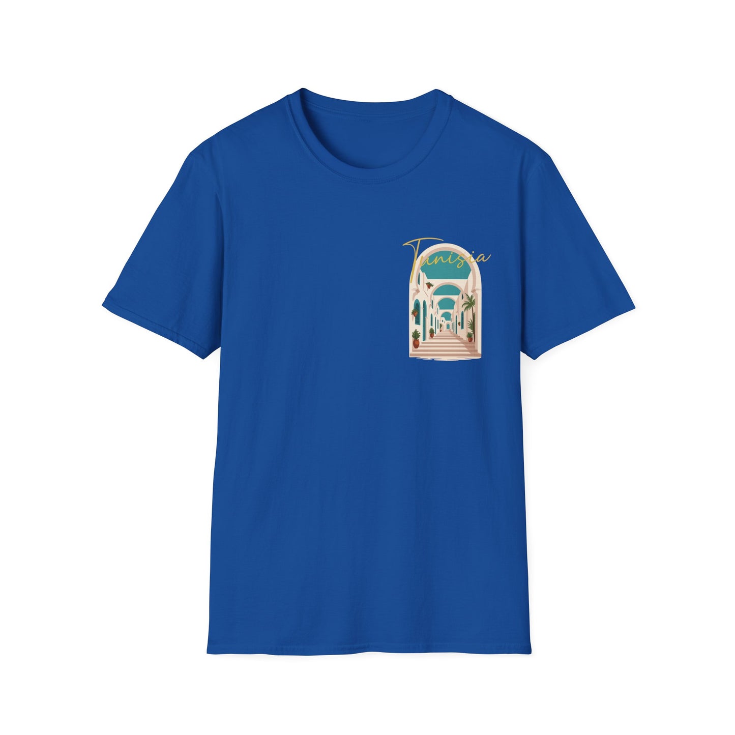 Tunisia Travel Vibes Unisex T-Shirt, Softstyle Tee for Adventurers, Perfect Gift for Travelers & Vacationers