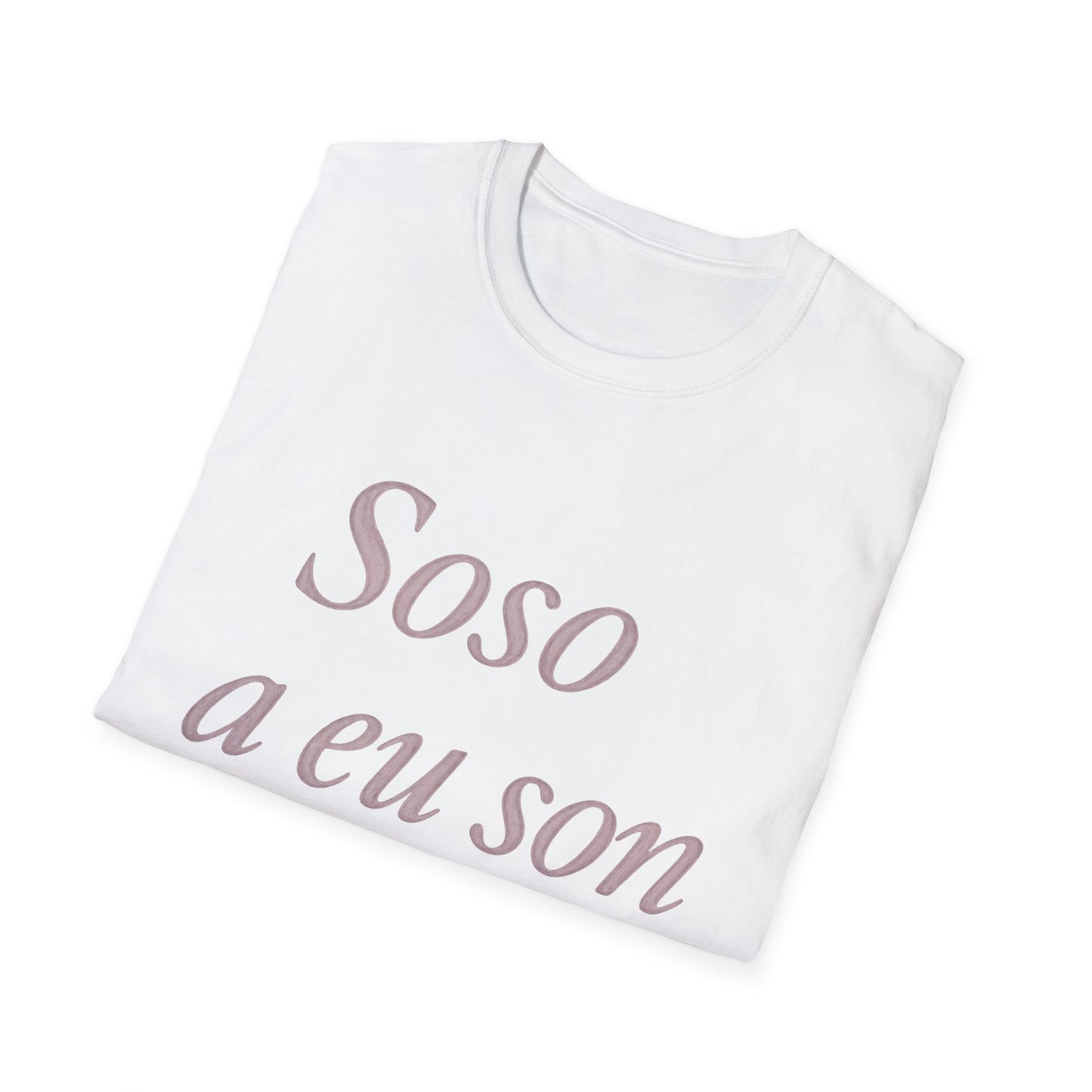 Soso a eu son bac T-Shirt | Casual Unisex Tee for Graduation, Celebrations, Birthdays, Everyday Wear, Gift Ideas