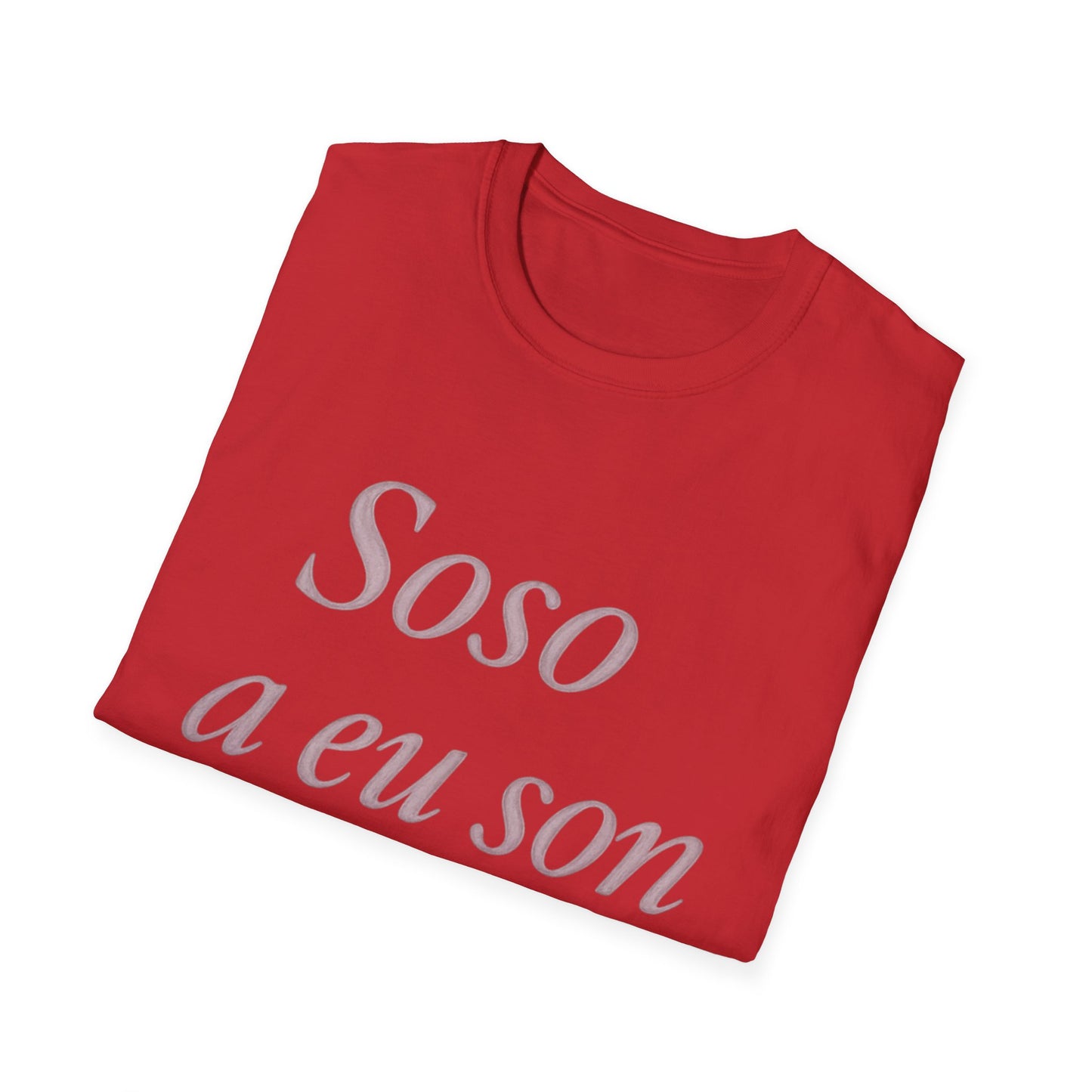 Soso a eu son bac T-Shirt | Casual Unisex Tee for Graduation, Celebrations, Birthdays, Everyday Wear, Gift Ideas